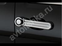 Dodge Nitro (2007-) накладки на ручки дверей из нержавеющей стали, 4 шт.