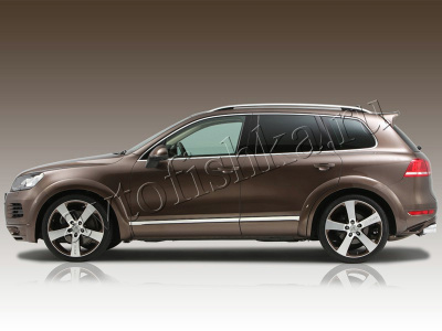 Volkswagen TOUAREG NF (10-) Спойлер JE DESIGN на пятую дверь