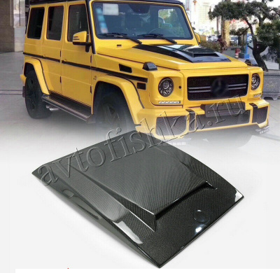 Mercedes G-Klasse W463 (89-) Накладка капота BRABUS с жабрами