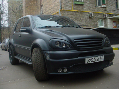 Mercedes ML-Class W163 (97-05) Модульная оптика, полный комплект, линзы HELLA