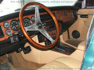 Декоративные накладки салона Jaguar XJ6 1983-1987.